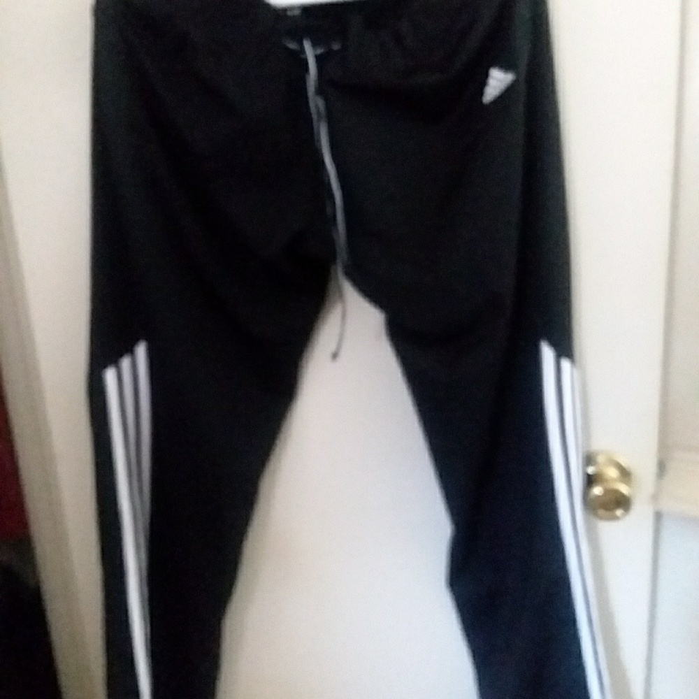 Adidas pants three stripe Last price